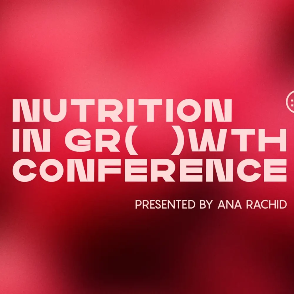 Bilhete Nutrition in Growth Conference 2025